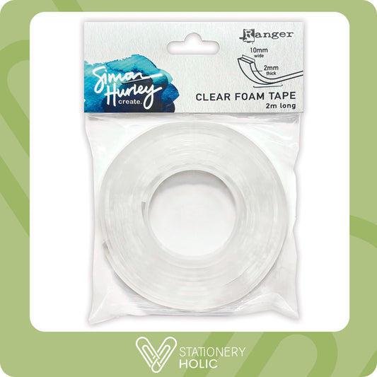Simon Hurley - Tape doble Cara Transparente - 10 mm