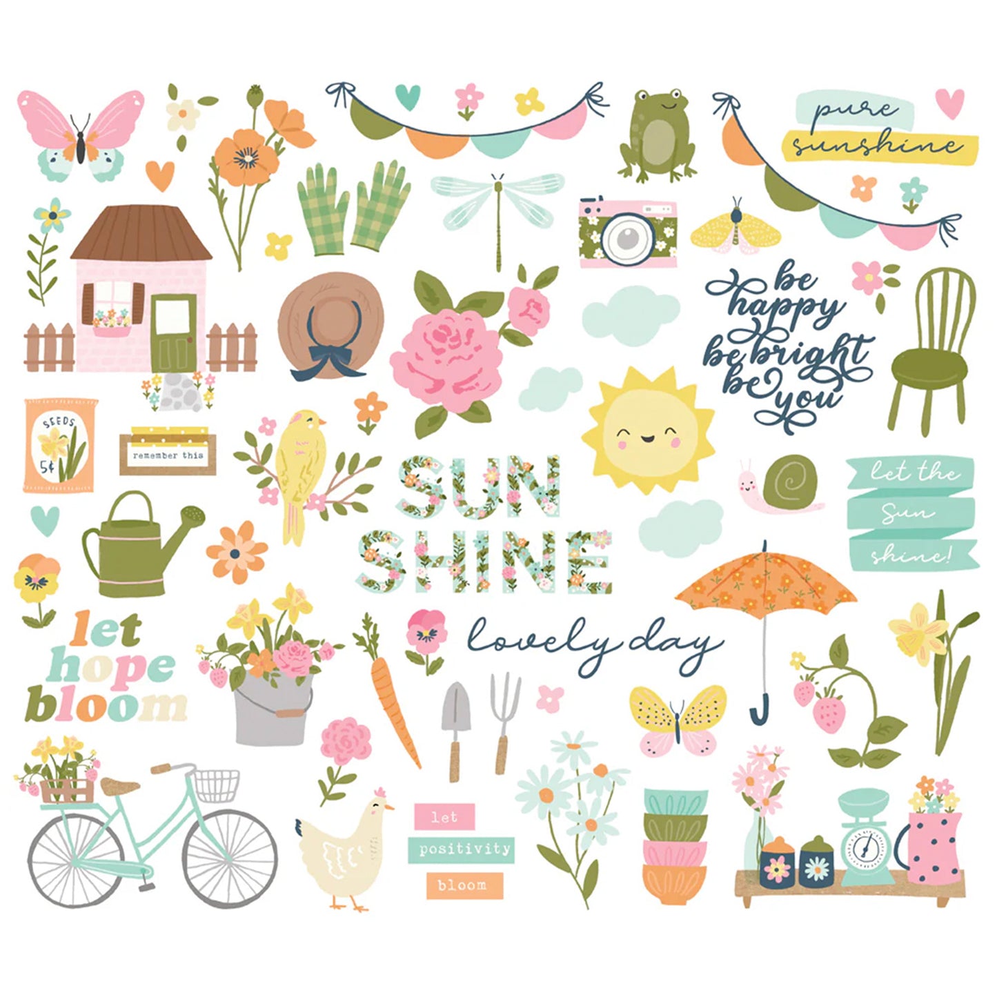 Simple Stories - Bits & Pieces - Fresh Air