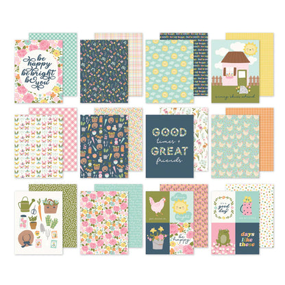 Simple Stories - Block Papel 6 x 8 - Fresh Air