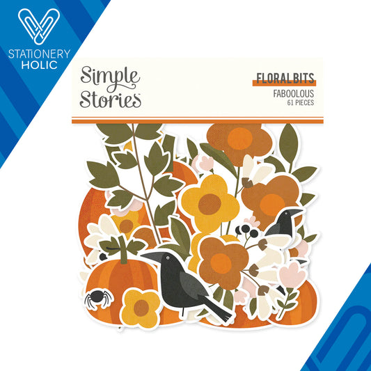 Simple Stories - Floral Bits & Pieces - Faboolous