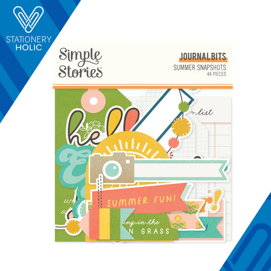Simple Stories - Journal Bits & Pieces - Summer Snapshots