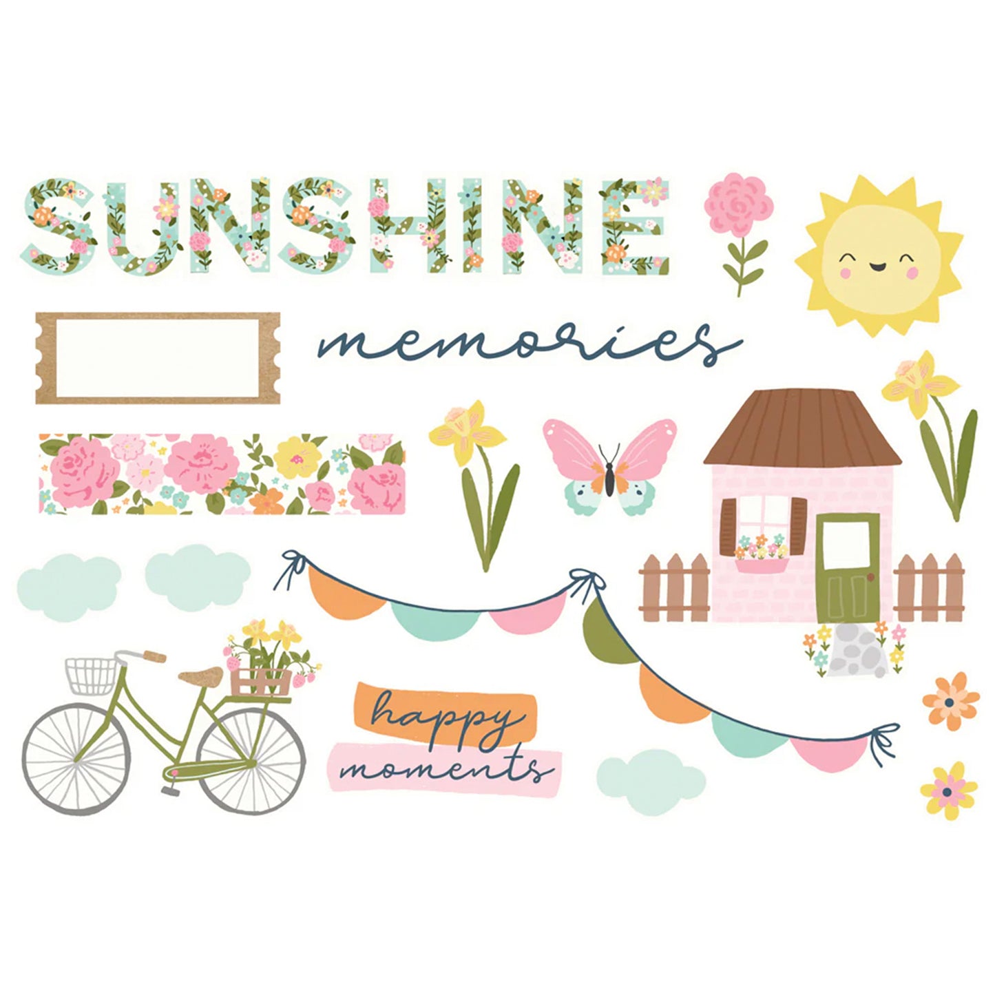 Simple Stories - Simple Pages Pieces - Fresh Air