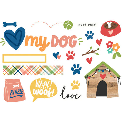 Simple Stories - Simple Page Pieces - Fur Baby Dog