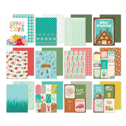 Simple Stories - Block Papel 6 x 8 - Snow Pine Lodge