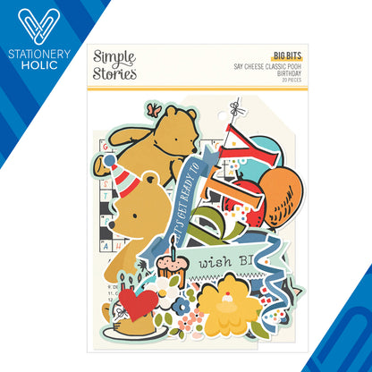 Simple Stories - Big Bits & Pieces - Pooh Birthday