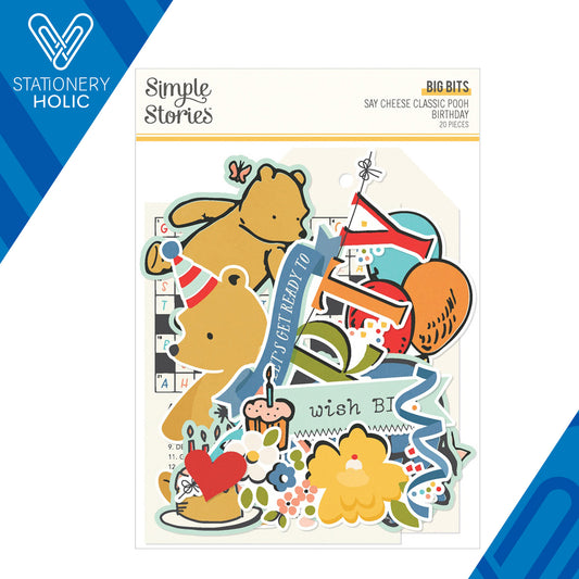 Simple Stories - Big Bits & Pieces - Pooh Birthday