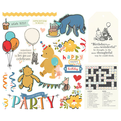 Simple Stories - Big Bits & Pieces - Pooh Birthday