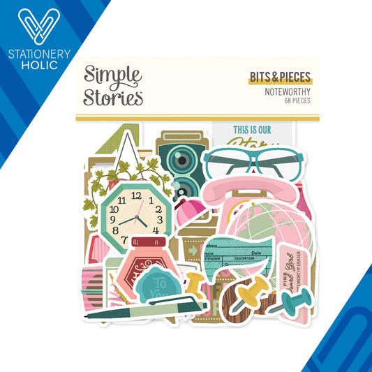 Simple Stories - Bits & Pieces - Noteworthy