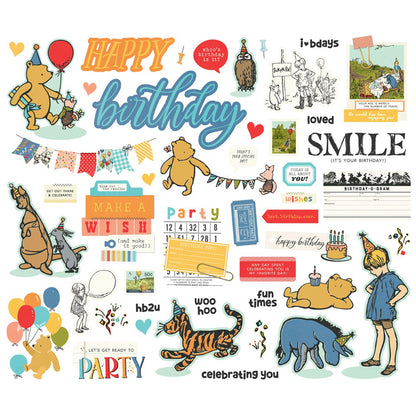 Simple Stories - Bits & Pieces - Pooh Birthday