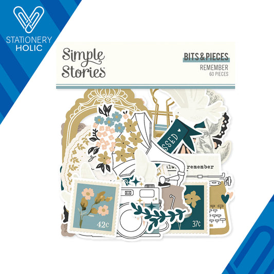 Simple Stories - Bits & Pieces - Remember