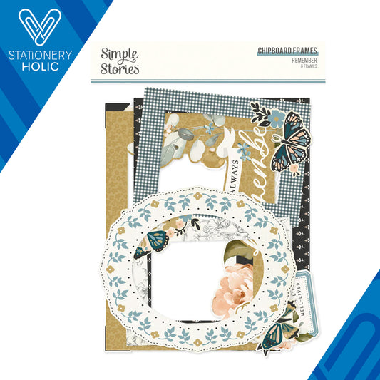 Simple Stories - Chipboard Frames - Remember
