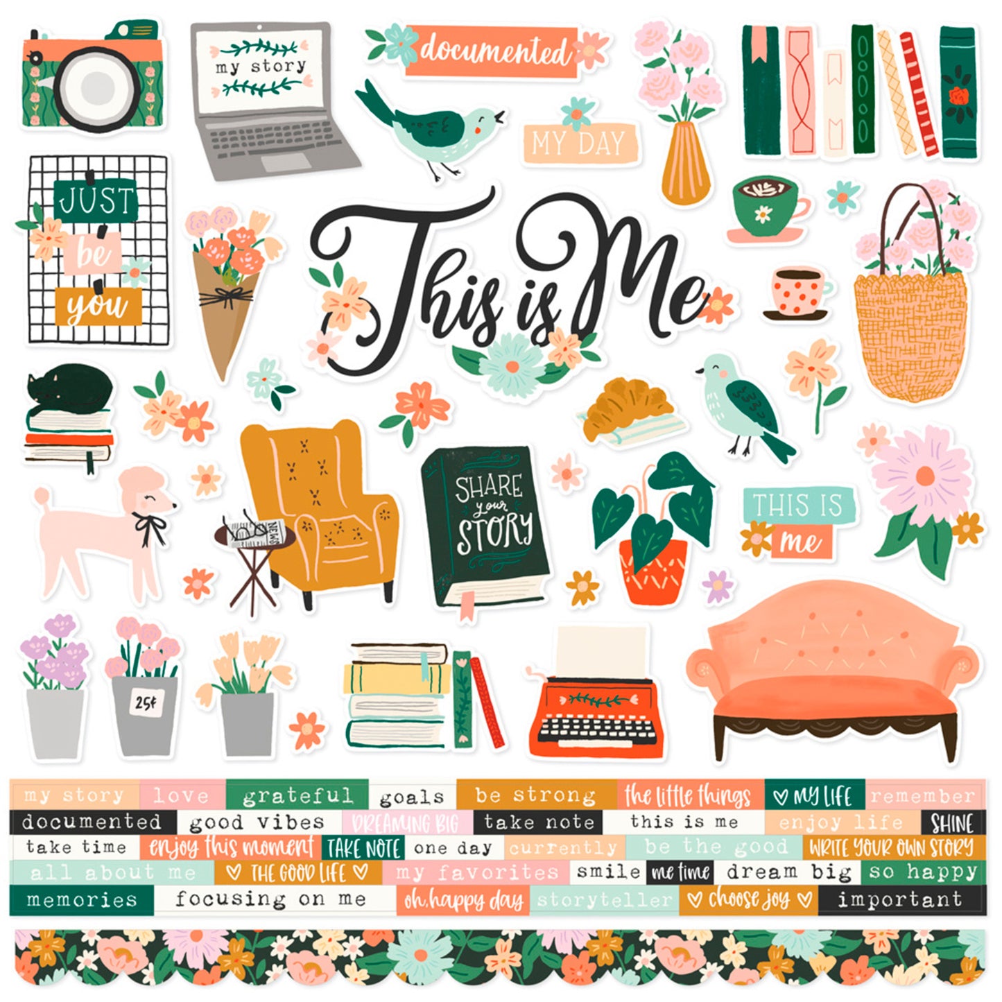 Simple Stories - Coleccion 12 x 12 - My Story