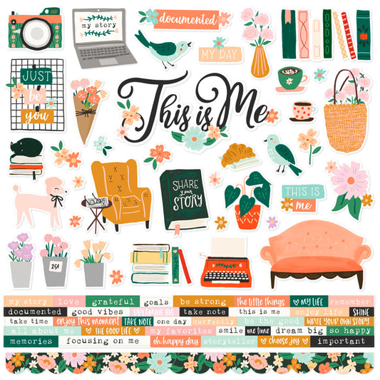 Simple Stories - Coleccion 12 x 12 - My Story