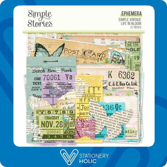 Simple Stories - Ephemera - Simple Vintage Life In Bloom