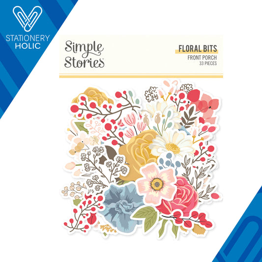 Simple Stories - Floral Bits & Pieces - Front Porch