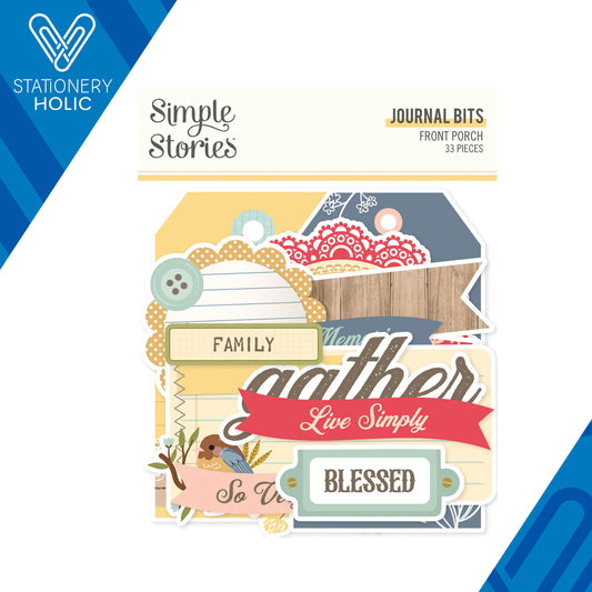 Simple Stories - Journal Bits & Pieces - Front Porch