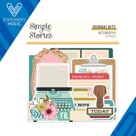 Simple Stories - Journal Bits & Pieces - Noteworthy