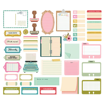 Simple Stories - Journal Bits & Pieces - Noteworthy