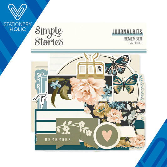 Simple Stories - Journal Bits & Pieces - Remember
