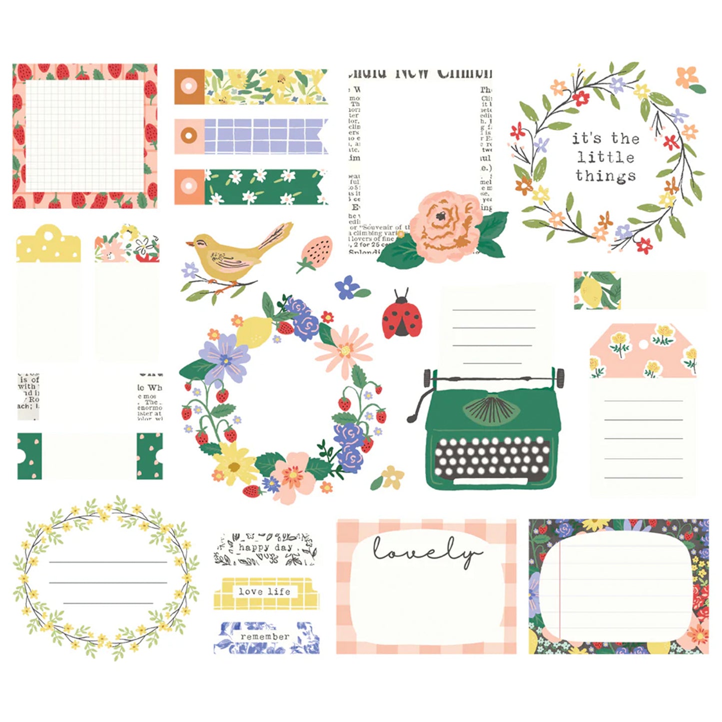 Simple Stories - Journal Bits & Pieces - The Little Things