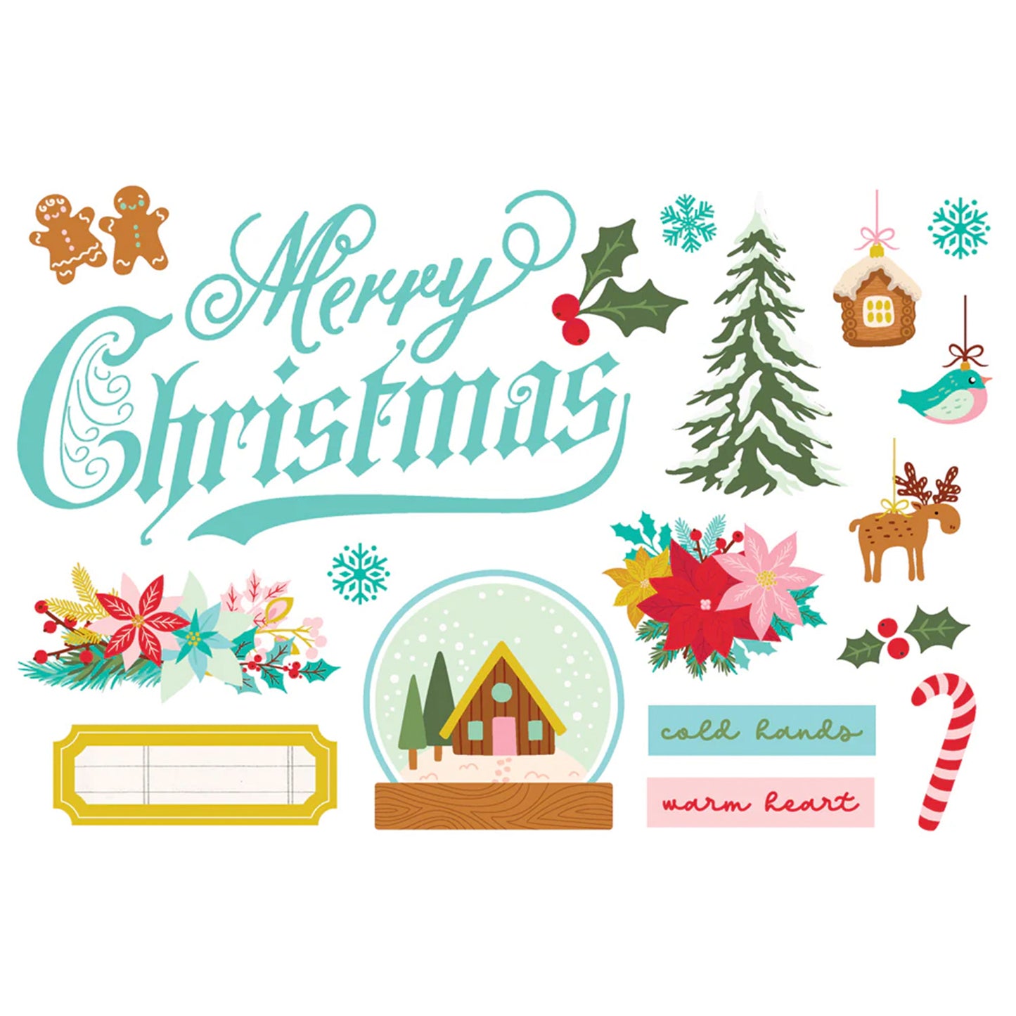 Simple Stories - Simple Pages Pieces - Snow Pine Lodge