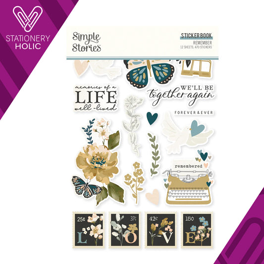 Simple Stories - Sticker Book - Remember