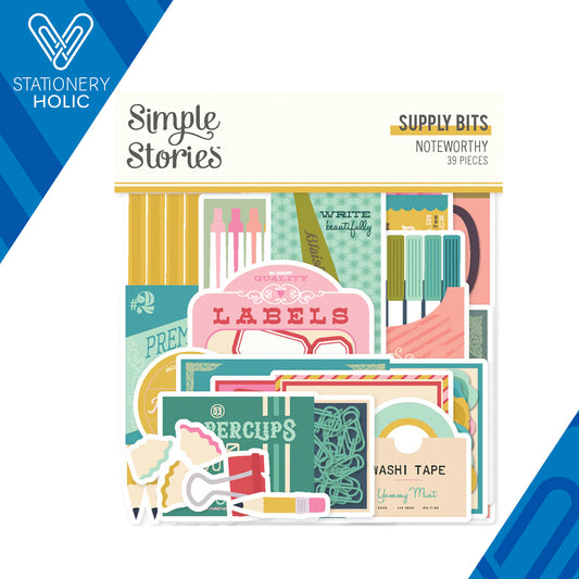 Simple Stories - Supply Bits & Pieces - Noteworthy
