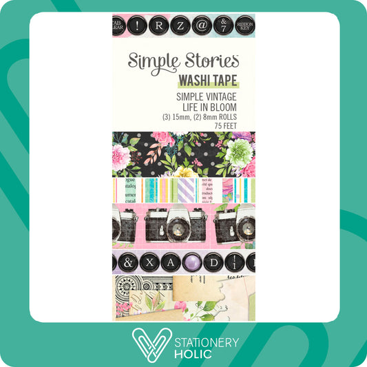 Simple Stories - Washi Box - Life In Bloom