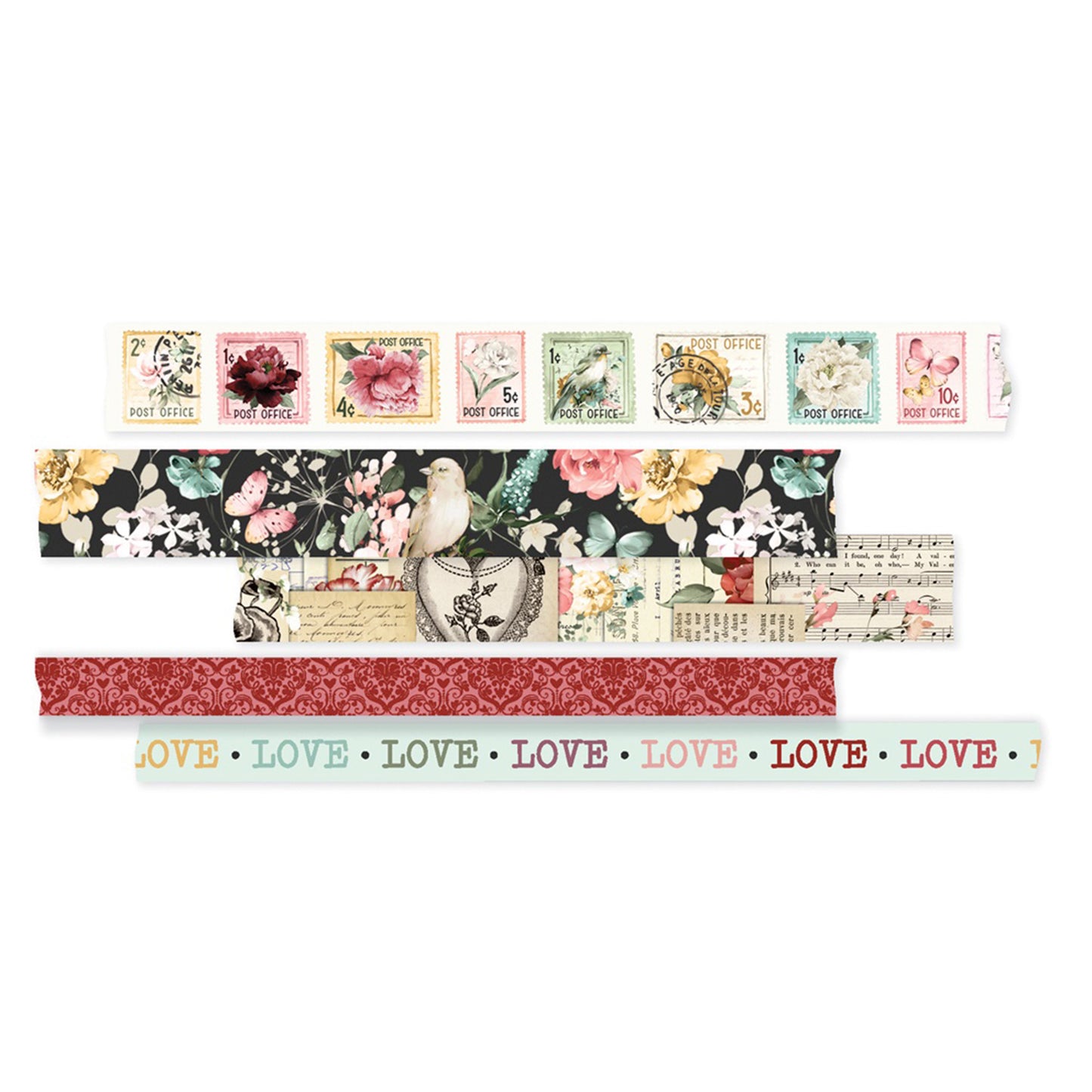 Simple Stories - Washi Box - Love Story