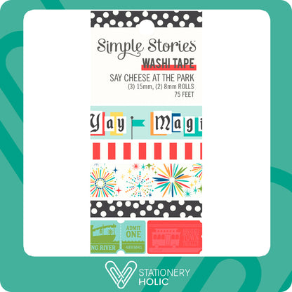 Simple Stories - Washi Box - Say Cheese At The Park