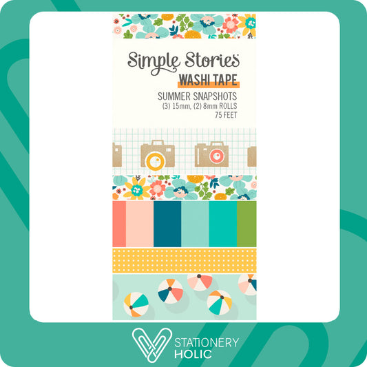 Simple Stories - Washi Box - Summer Snapshots