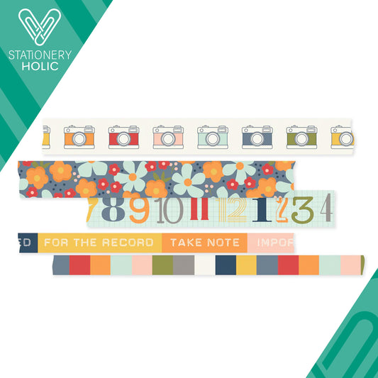 Simple Stories - Washi Set - For The Record