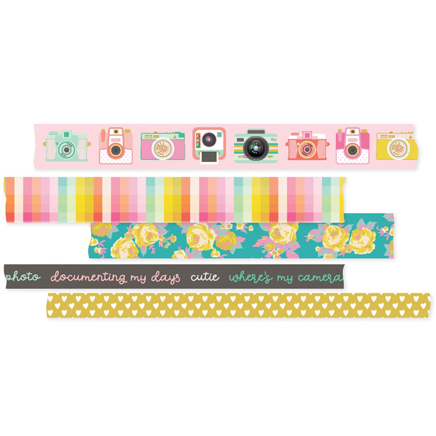 Simple Stories - Washi Box - True Colors