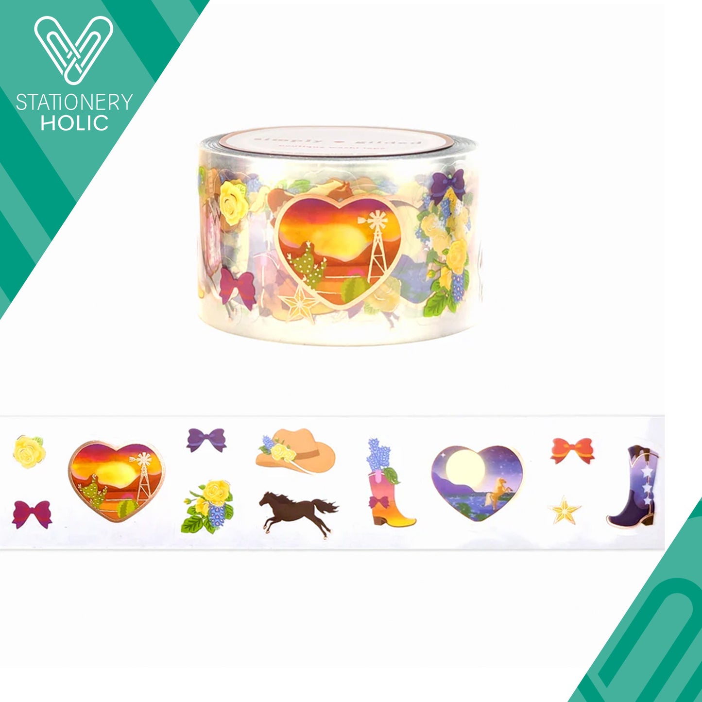 Simply Guilded - Pet Stickers - Wild Heart