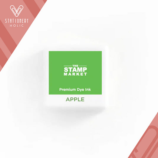 The Stamp Market - Almohadilla de Tinta Cube - Apple