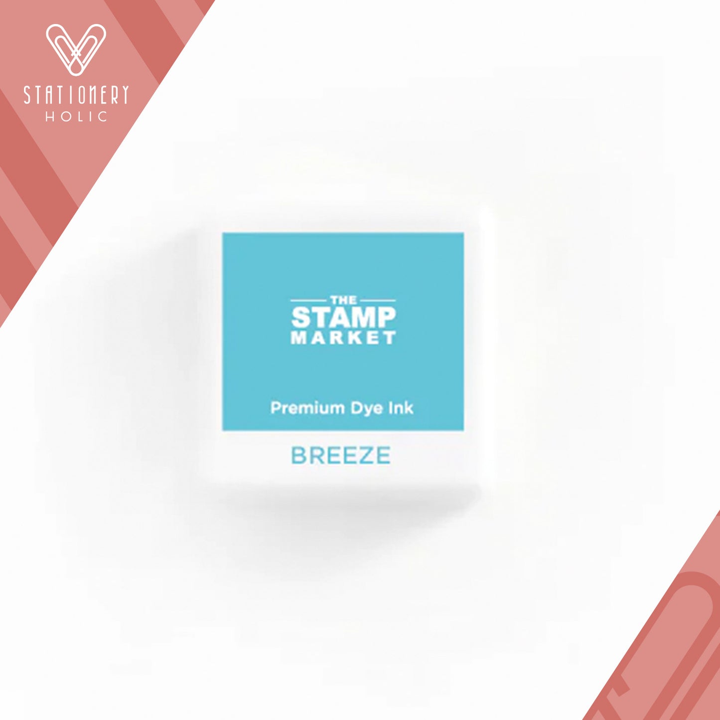 The Stamp Market - Almohadilla de Tinta Cube - Breeze