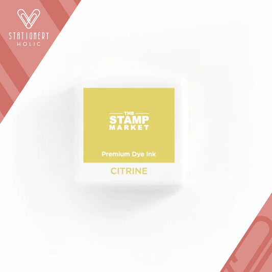 The Stamp Market - Almohadilla de Tinta Cube - Citrine