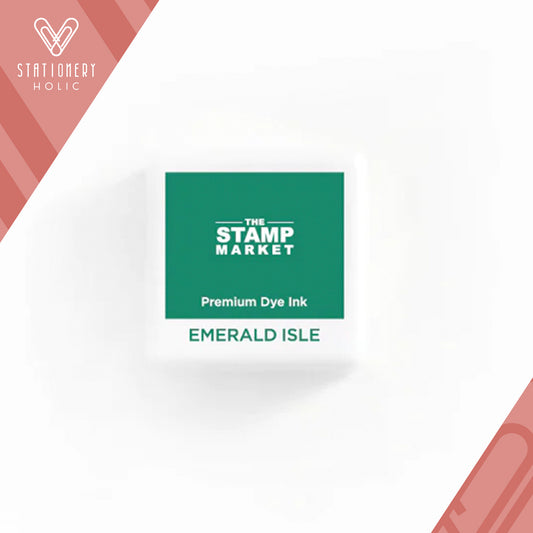 The Stamp Market - Almohadilla de Tinta Cube - Emerald Isle