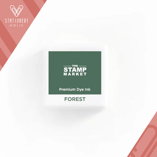 The Stamp Market - Almohadilla de Tinta Cube - Forest