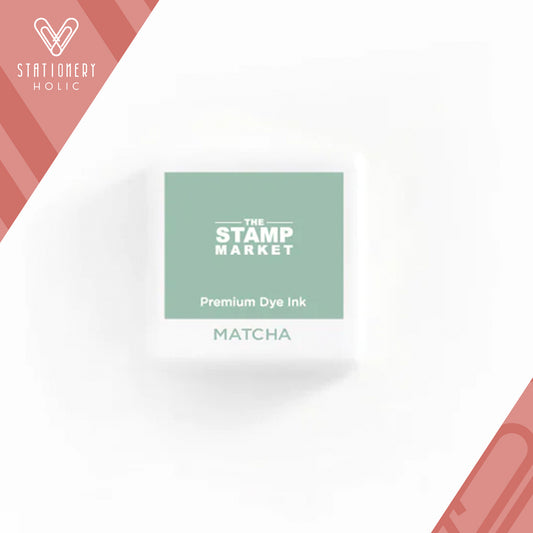 The Stamp Market - Almohadilla de Tinta Cube - Matcha