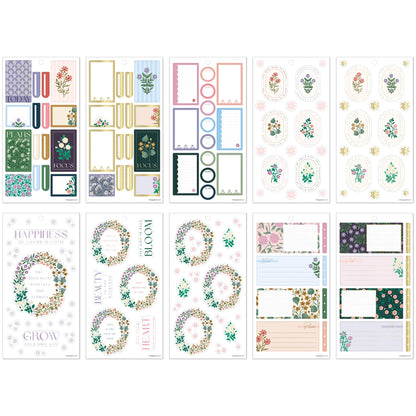 Happy Planner - Sticker Book - Spring Tapestry