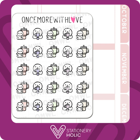 Once More With Love - Stickers - Stanley Cups