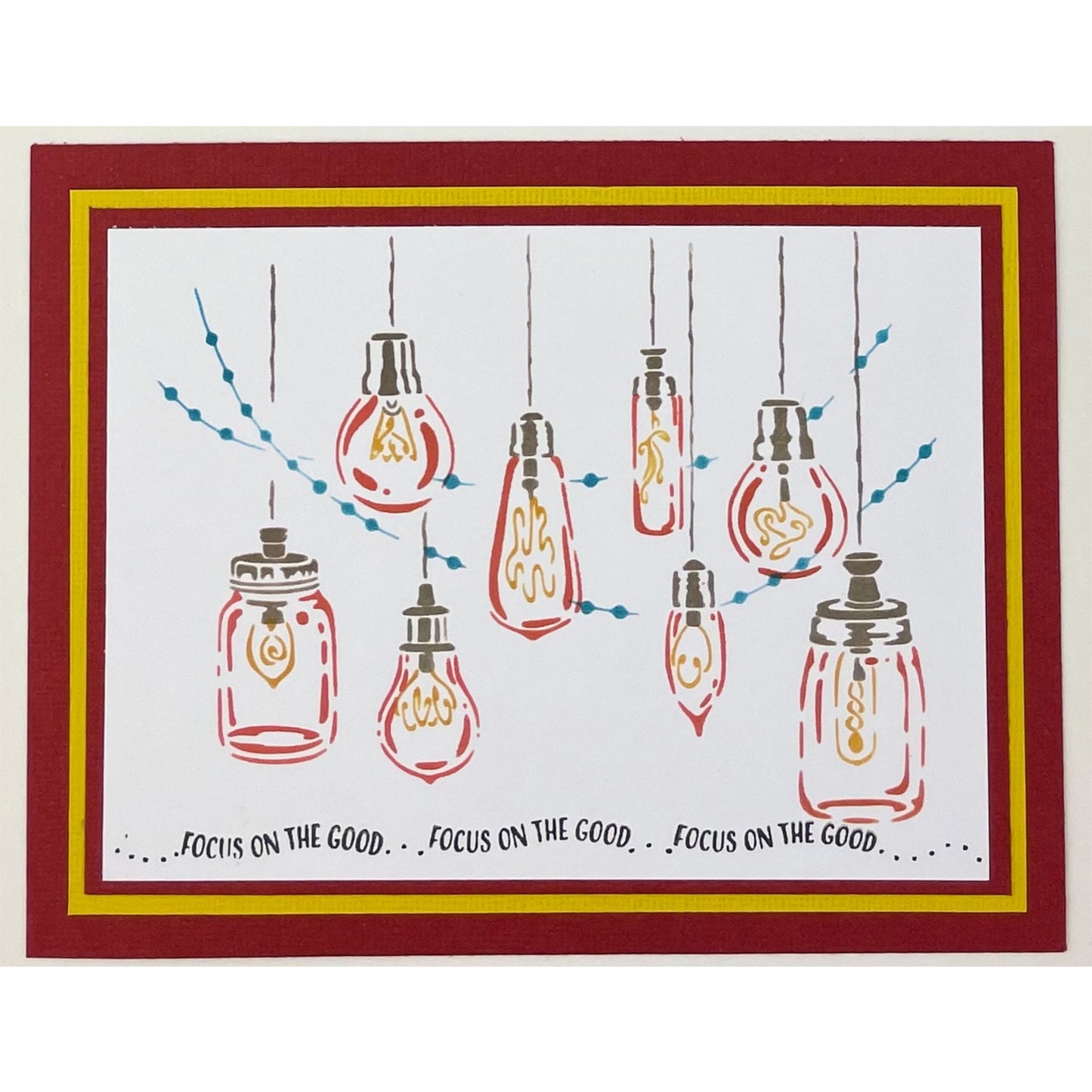 The Crafter's Workshop - Layered Stencil - Celebration Lights