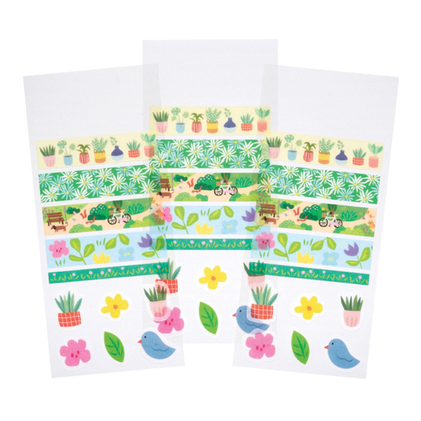 Girl Of All Work - Washi Stickers - Floral