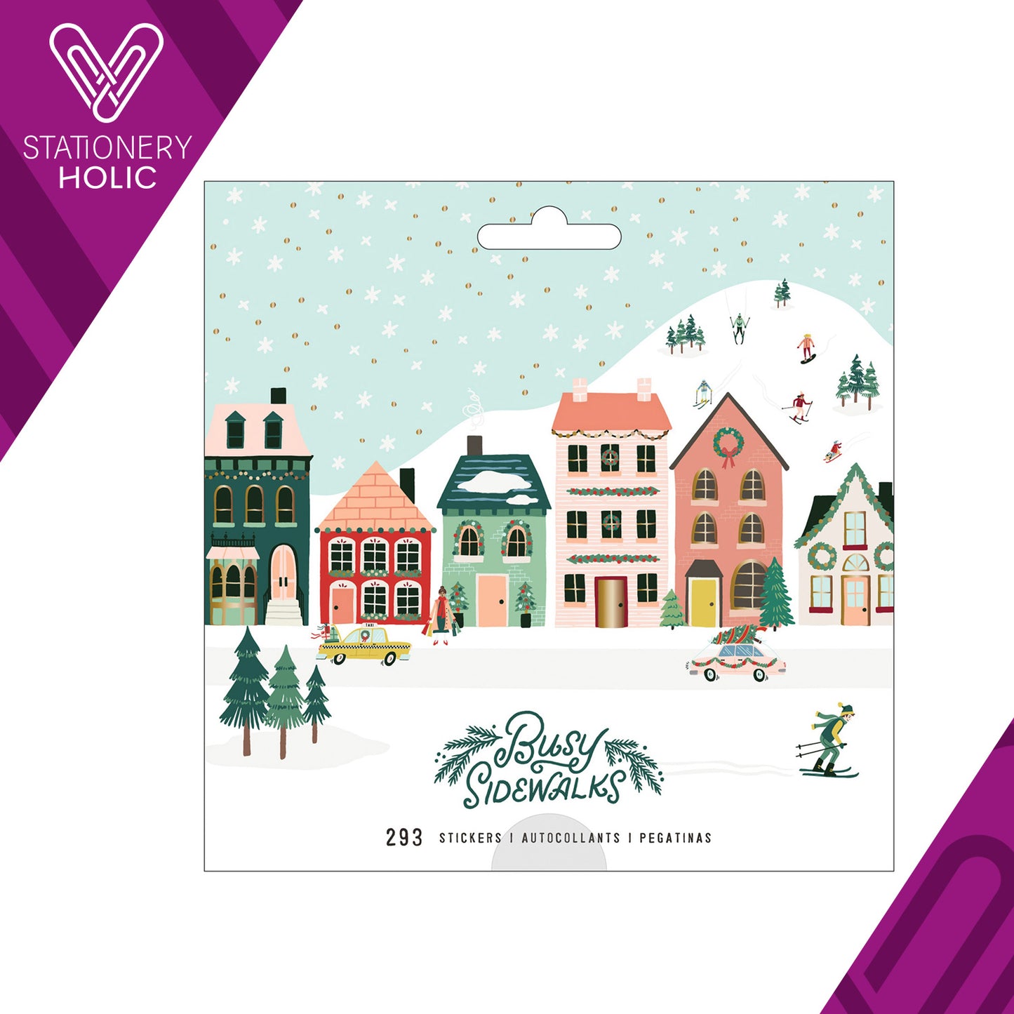 Crate Paper - Sticker Book - Busy Sidewalks