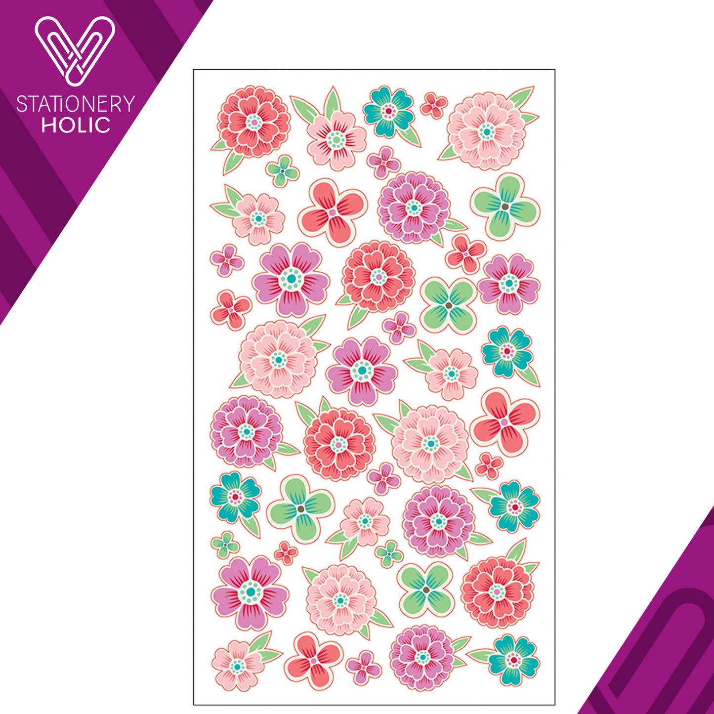 Sticko - Stickers - Flower Tropics