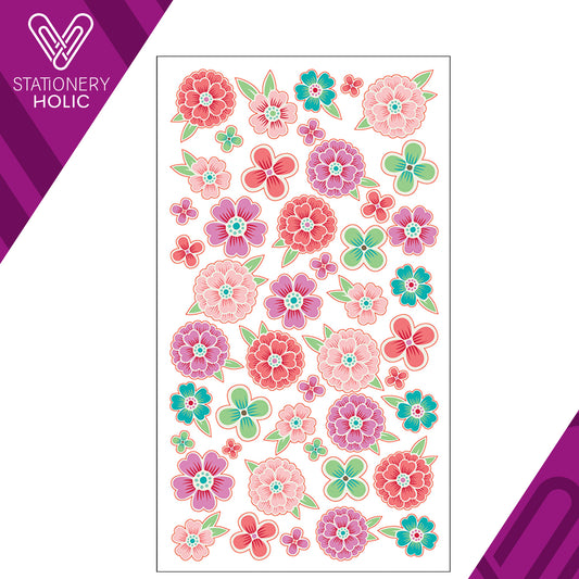 Sticko - Stickers - Flower Tropics