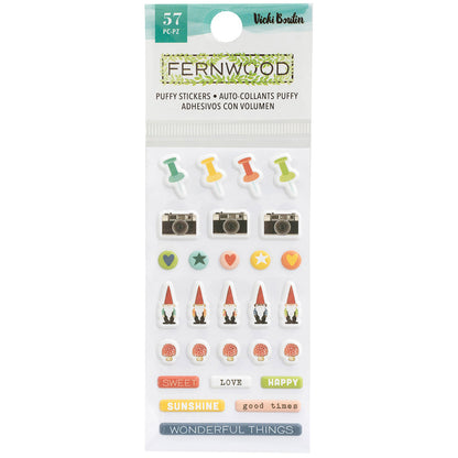 Vicky Boutin - Puffy Stickers - Fernwood