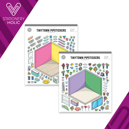 Pipsticks - Stickers Tiny Town - Stickers & Stems
