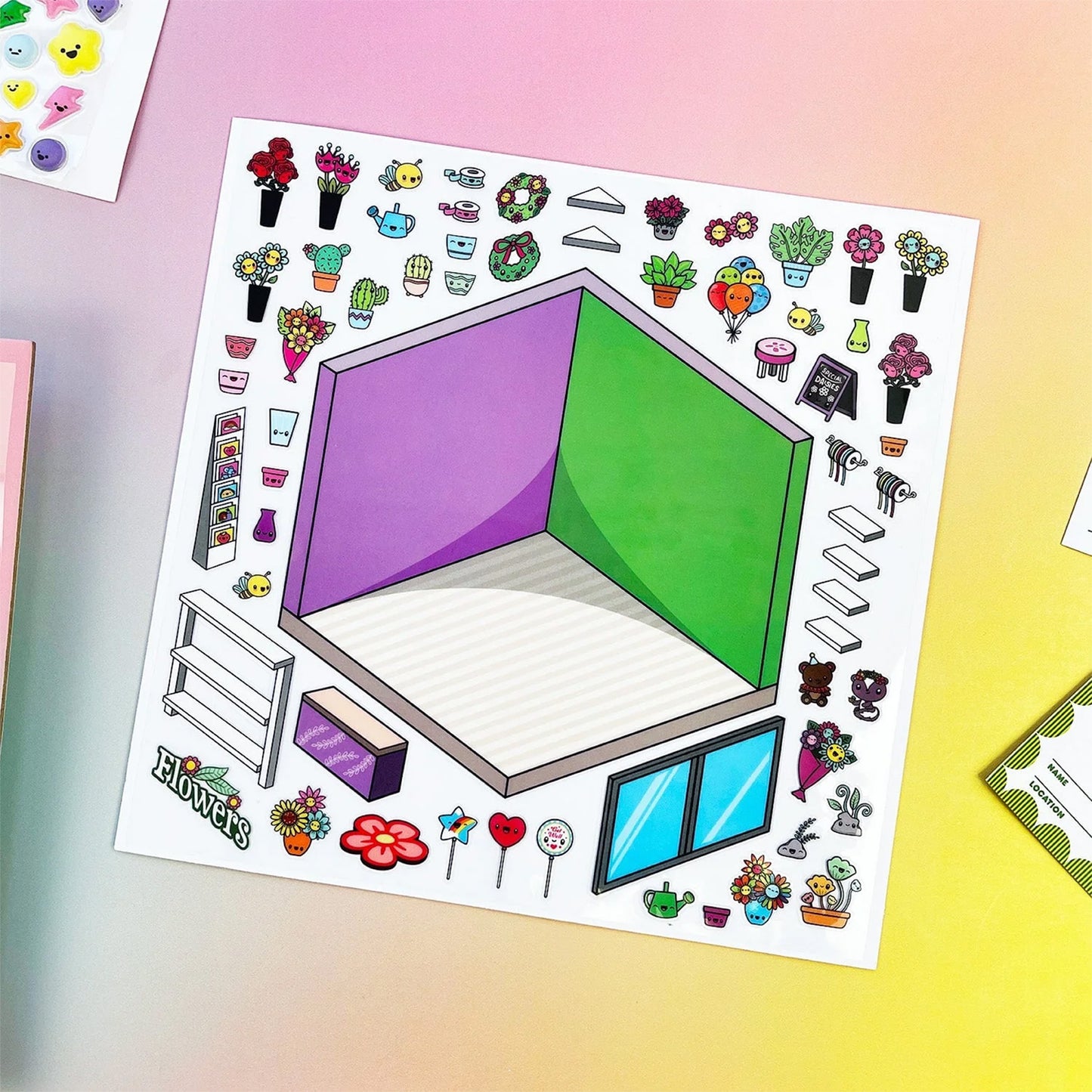 Pipsticks - Stickers Tiny Town - Stickers & Stems